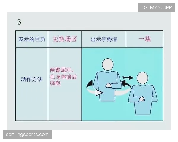 裁判手势图解：常见信号含义与判罚规则解析